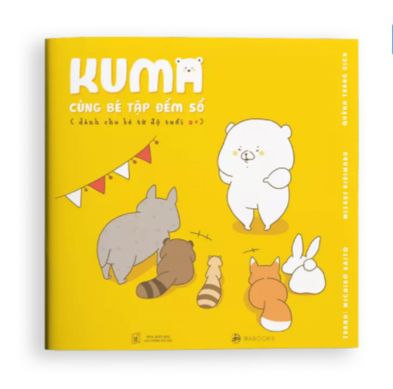 Sách ehon - Kuma tập đếm số