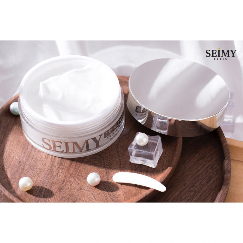 Kem Body Dưỡng trắng da chống nắng Seimy - Body Gold White