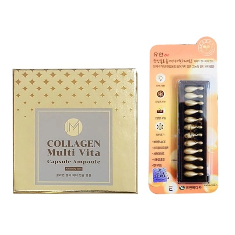 Serum Collagen tươi Ammud Multi Vita Capsule Ampoule