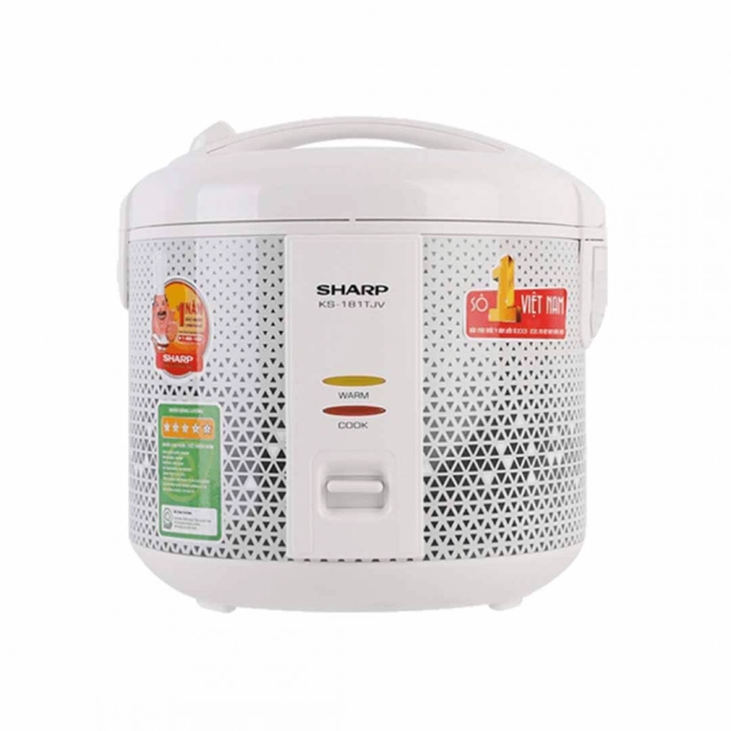 Nồi Cơm Điện Nắp Gài Sharp KS-181TJV