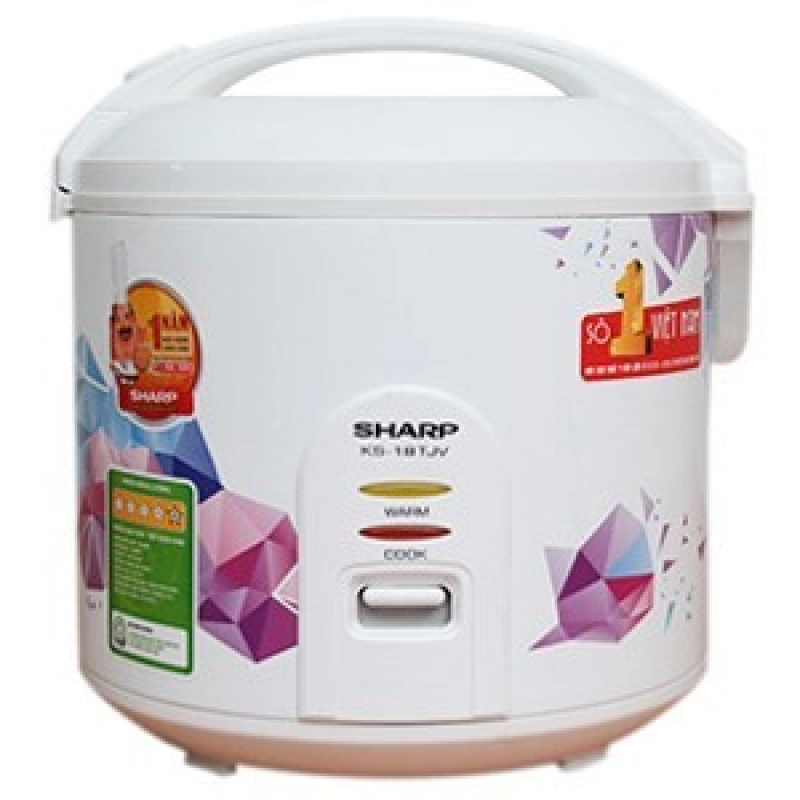Nồi cơm điện nắp gài Sharp KS-18TJV