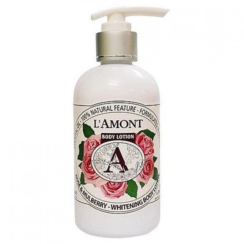 Sữa Dưỡng Thể LAmont En Provence Rose & Mulbery Whitening Body Lotion Hương Hoa Hồng