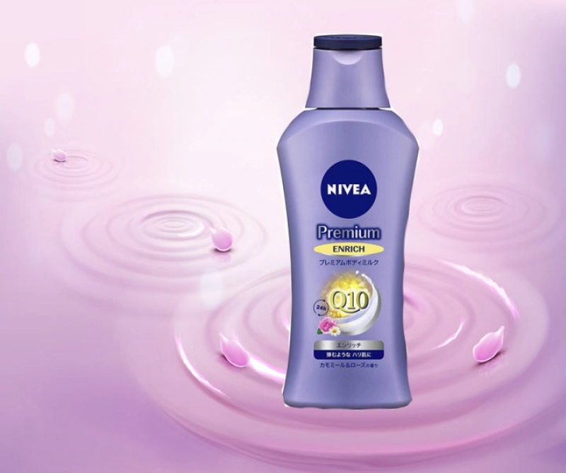Sữa dưỡng thể trắng da Nivea Premium Body Milk nội địa Nhật Bản