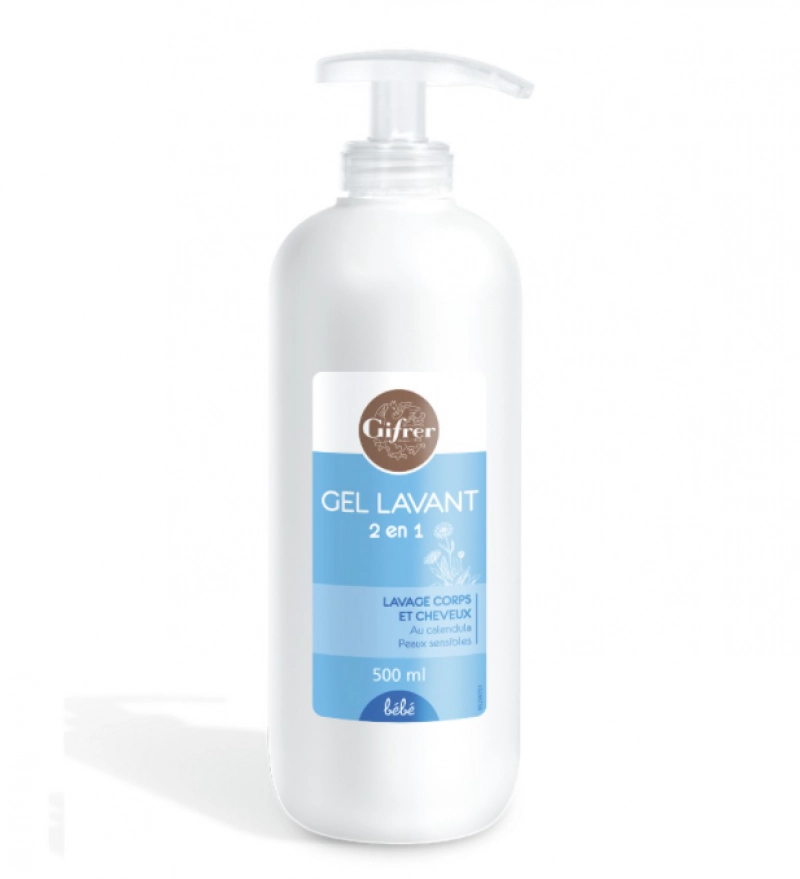 Sữa tắm gội 2 trong 1 Gifrer cho bé 500ml
