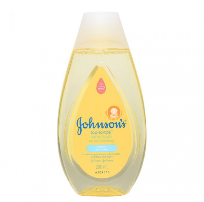 Sữa tắm gội toàn thân Jonhson's Baby 200ml