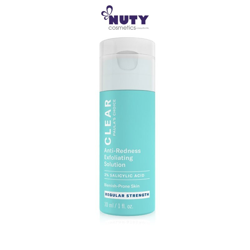 Tẩy Tế Bào Chết, Ngăn Mụn Đỏ - Paula's Choice Clear Anti-Redness Exfoliating Solution Regular Strength 30ml