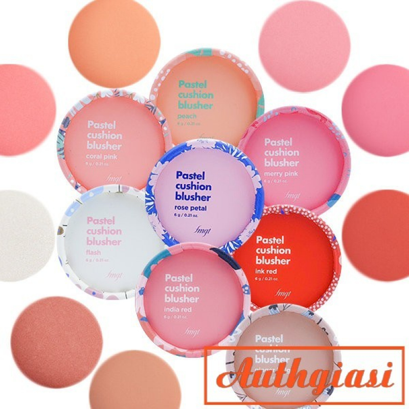 Phấn má hồng The Face Shop Lovely Me: Ex Pastel Cushion Blusher