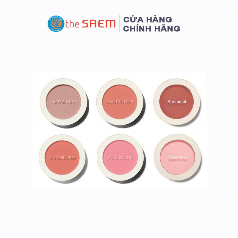 Phấn má hồng The Saem Saemmul Single Blusher