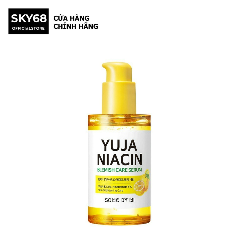 Tinh Chất Dưỡng Trắng Da Chiết Xuất Quả Thanh Yên Some By Mi Yuja Niacin 30 Days Blemish Care Serum 50ml