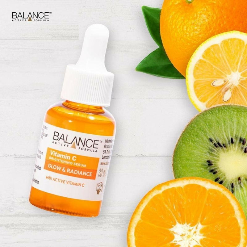 Tinh Chất Giảm Thâm, Trắng Da Balance Active Formula Vitamin C Brightening Serum 30ml