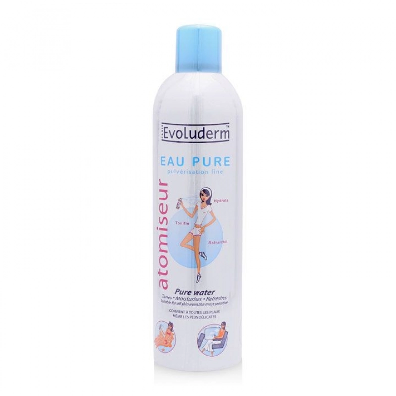 Xịt khoáng Evoluderm Atomiseur Eau Pure
