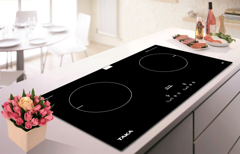 Bếp Đôi Điện Từ Hồng Ngoại TAKA I2RT