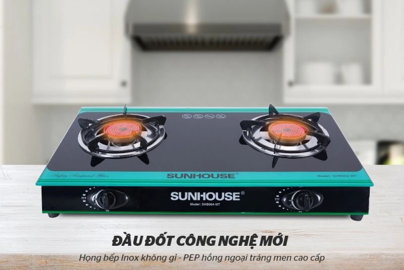 Bếp Ga Dương Hồng Ngoại Sunhouse SHB004MT