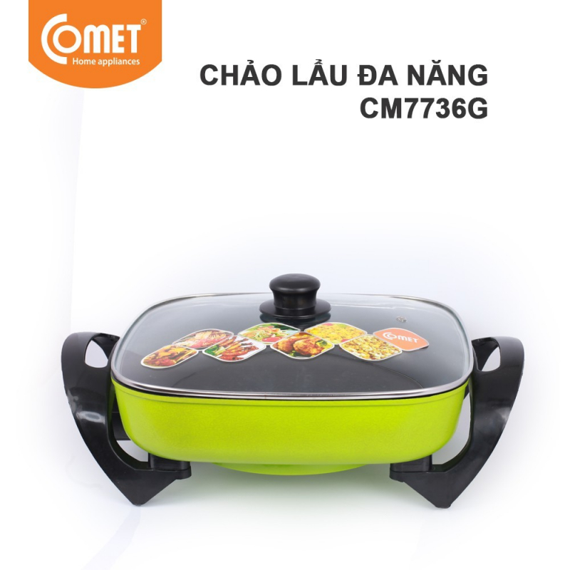 Chảo lẩu điện đa năng Comet CM7736