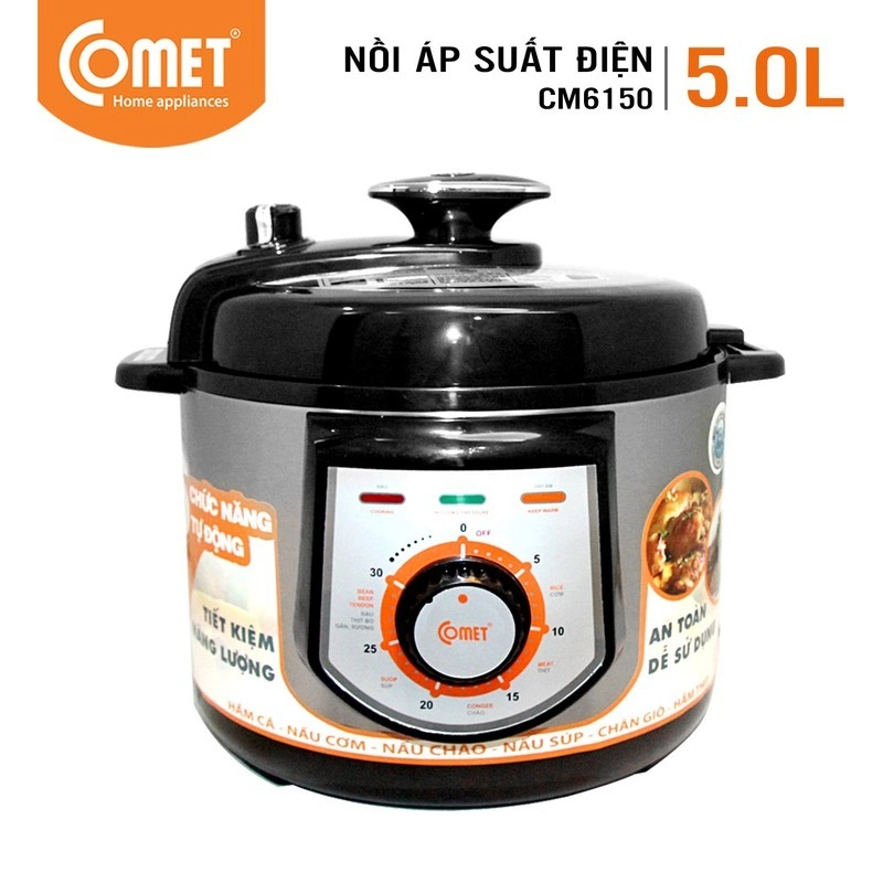 Nồi Áp Suất Đa Năng Comet CM6150 (5L)