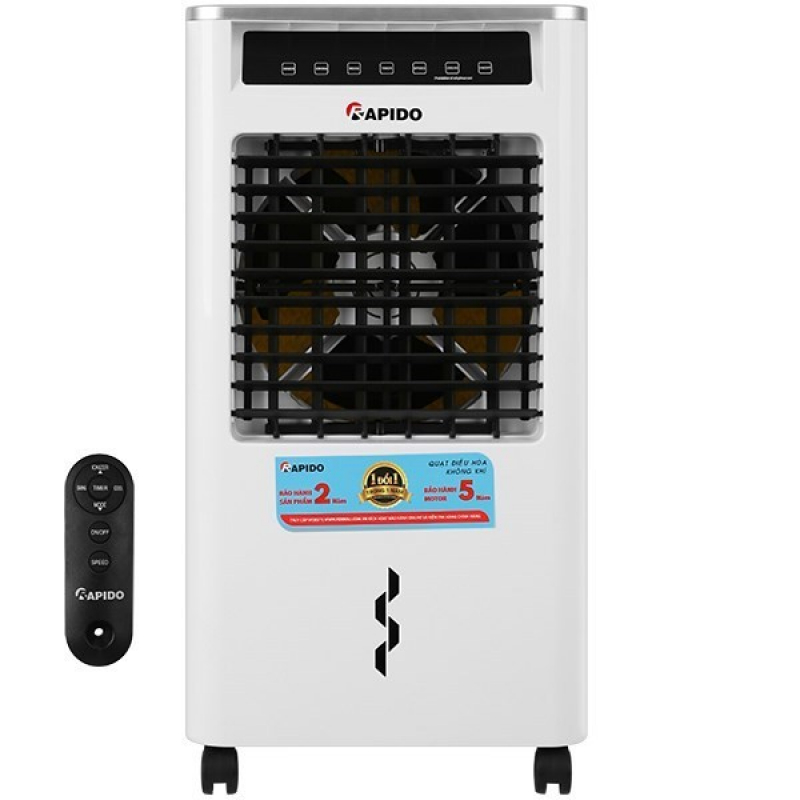 Quạt cây hơi nước, điều hòa không khí cao cấp RAPIDO Turbo 3000-D