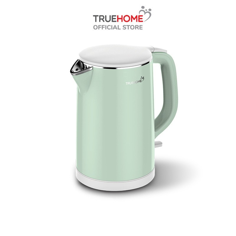 Ấm đun nước siêu tốc hai lớp, cách nhiệt TrueHOME TK-15DE06A5(B) 1.5L