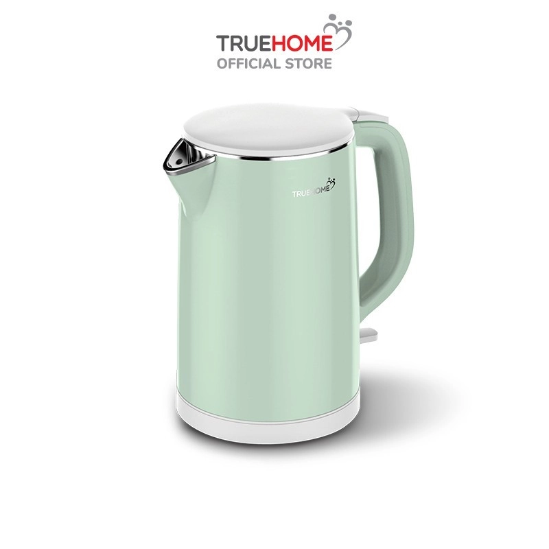 Ấm đun nước siêu tốc hai lớp, cách nhiệt TrueHOME TK-15DE06A5(B) 1.5L