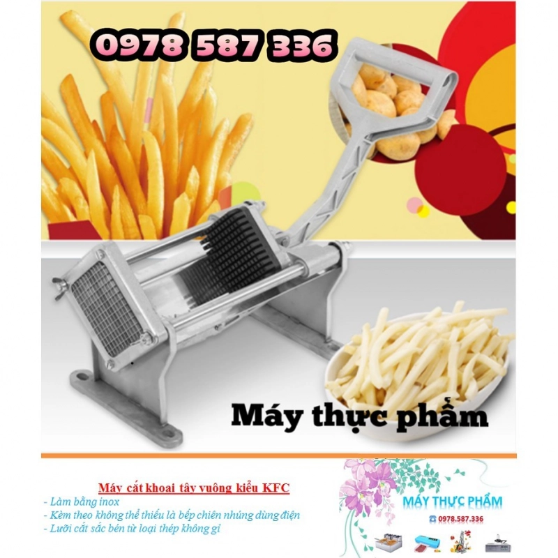 máy cắt khoai tây