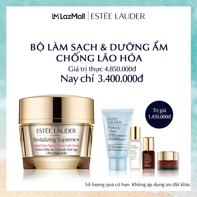 Kem chống lão hóa Estee Lauder Revitalizing Supreme+ Global Anti-Aging Power Soft Crème 75ml