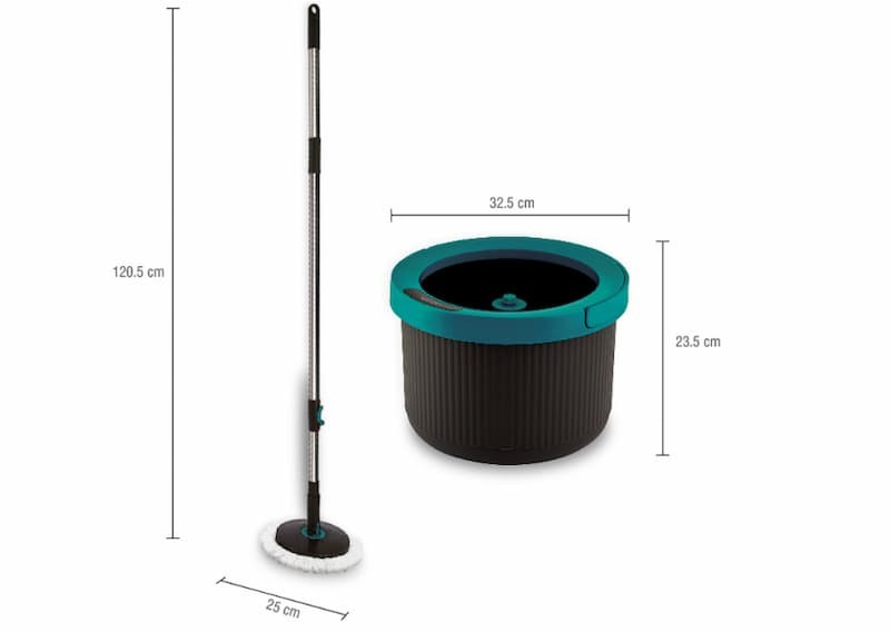 Bộ Cây Lau Nhà Lock&Lock Blu Gry VN MOP HPP345S2