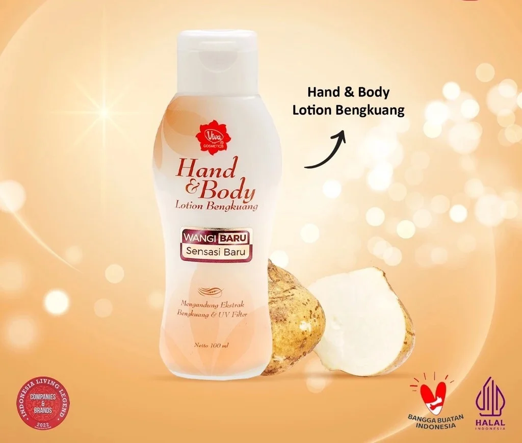Sữa dưỡng thể Viva Cosmetics Hand & Body Lotion Bengkuang