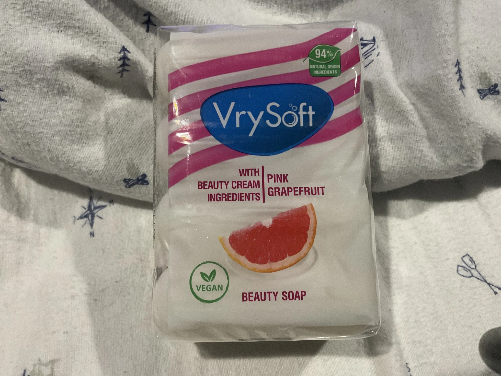Xà phòng VrySoft Pink Grapefruit Beauty Soap