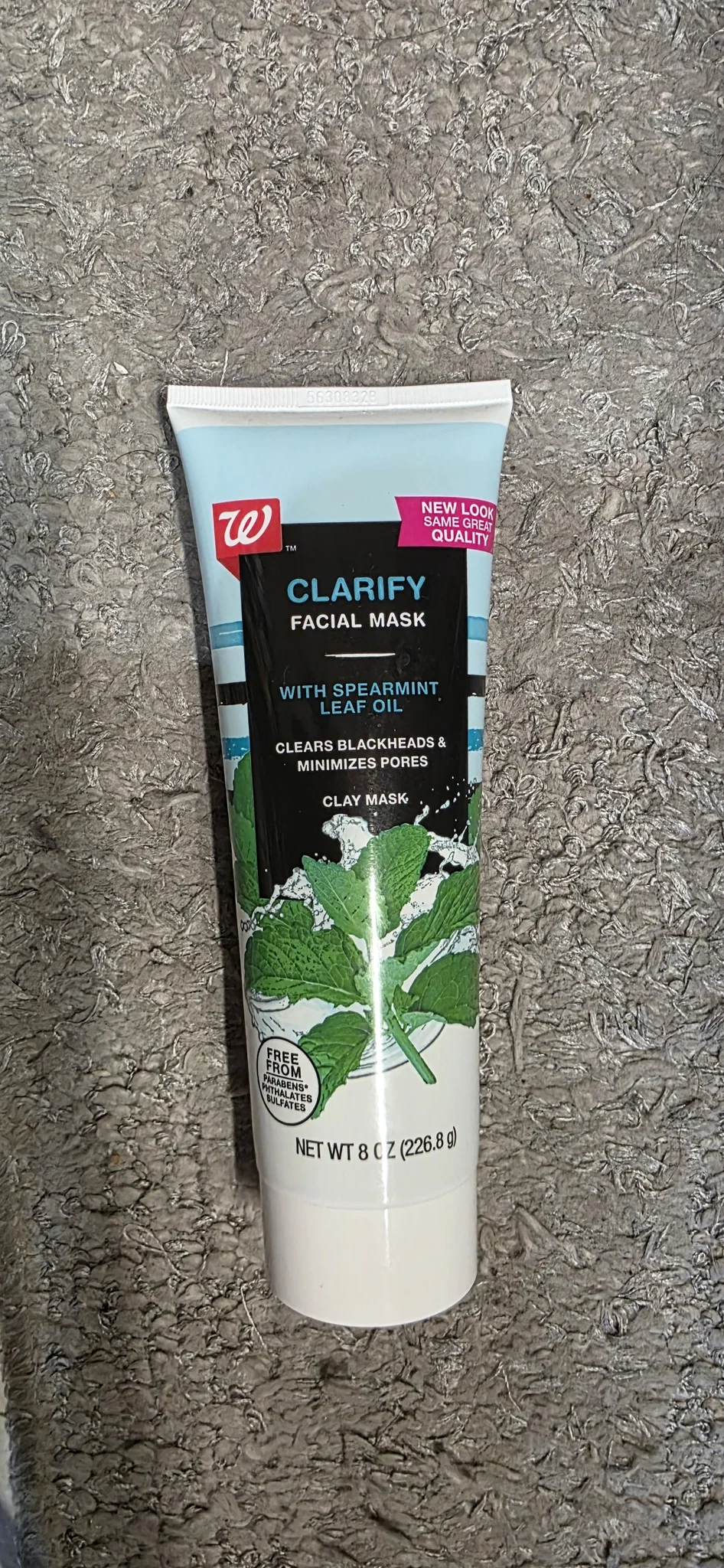 Mặt nạ Walgreens Clarify Facial Mask With Spearmint Leaf Oil