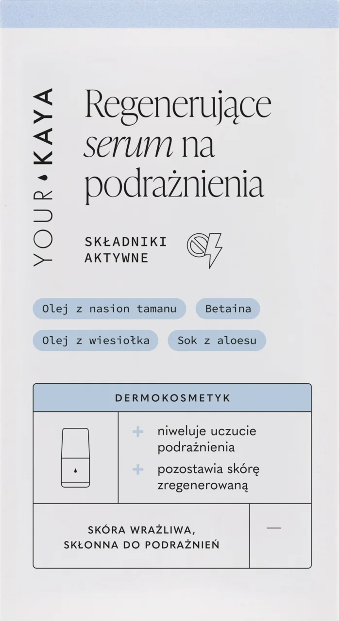 Your Kaya Serum Po Depilacji, Na Podrażnienia, Regenerujące