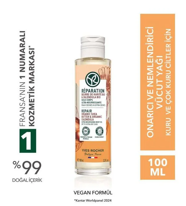 Yves Rocher Vücut Yağı - Onarıcı Ve Besleyici / Reparation